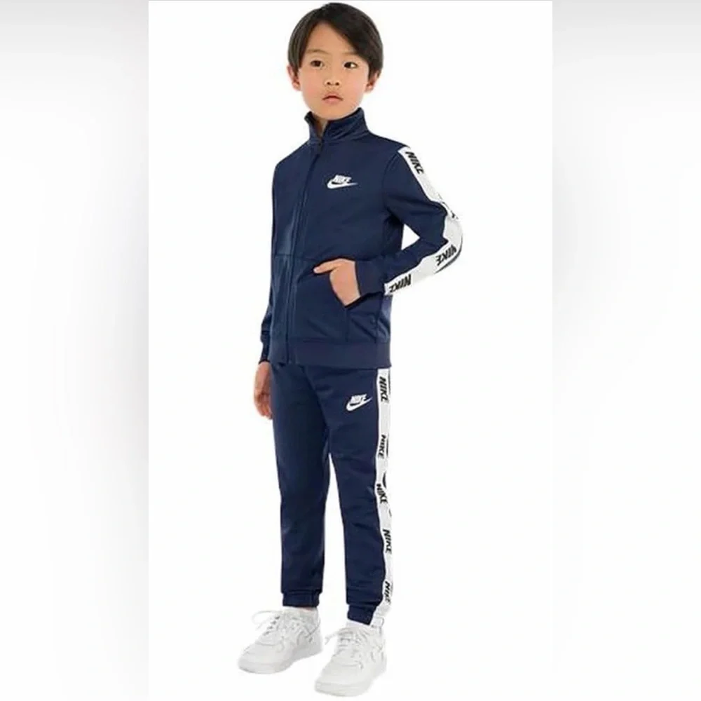 Nike Boys 2-Piece Jacket & Pants Set Midnight Navy 3T NWT - Picture 2 of 2
